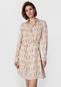 Sukienka koszulowa Marciano Guess beżowa 