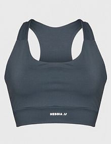 Biustonosz sportowy NEBBIA szary Top