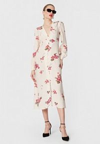 Sukienka koszulowa TWINSET beżowa 