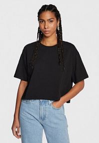 T-shirt LTB czarny damski 