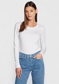 Bluzka Calvin Klein biała damska 