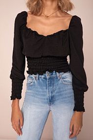 Bluzka DeeZee czarna damska