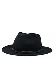 Kapelusz Coccinelle czarny damski