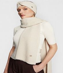 Szalik Calvin Klein beżowy damski