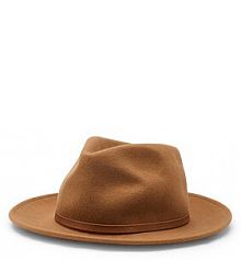 Kapelusz Coccinelle brązowy damski