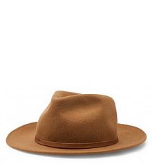 Kapelusz Coccinelle brązowy damski