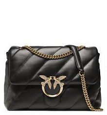 Torebka listonoszka PINKO czarna