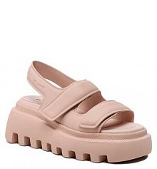 Sandały na obcasie Vic Matié różowe