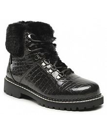 Trapery Kimberfeel czarne damskie Tessa Croco/Anthracite