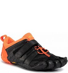 Półbuty sznurowane Vibram Fivefingers pomarańczowe, czarne damskie V-Train 2.0 20M7704 Black/Orange