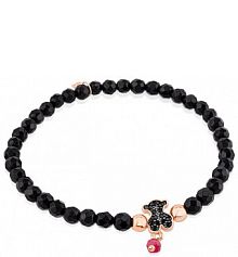 Bransoletka Tous  czarna 1000142100