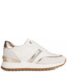 Sneakersy Geox  białe damskie D3500A.08522.