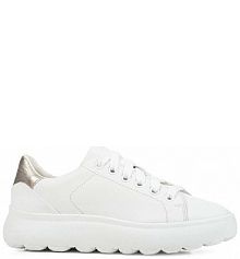 Sneakersy Geox  białe damskie D35TCB.085Y2.
