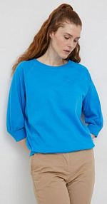 Bluza przez głowę MOS MOSH  niebieska 150890