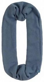 Komin zimowy   knitted infinity niebieski Buff damski