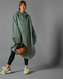 Ponczo na rower miejski  100 przeciwdeszczowe Btwin