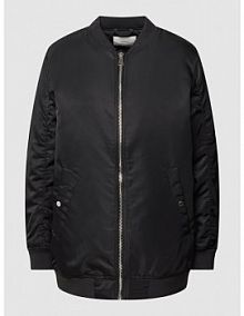 Bomberka z zamkiem błyskawicznym s.Oliver RED LABEL czarna EAN 2126212