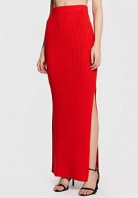 Spódnica maxi Edited czerwona 