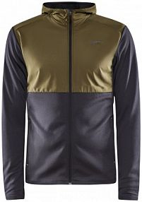 Bluza z kapturem Craft oliwkowa damska 1912454-671992