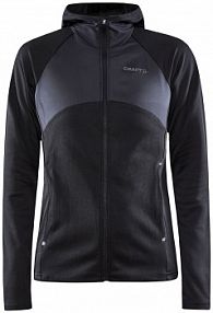 Bluza z kapturem Craft czarna damska 1912467-999000