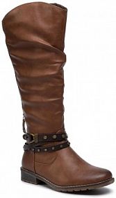 Oficerki Go Soft brązowe