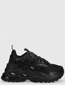 Sneakersy Buffalo  czarne damskie 1630747.BLK