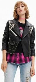 Ramoneska Desigual  czarna 23SWEW33