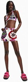 Szorty jeansowe Desigual  multicolor 23SWDD48