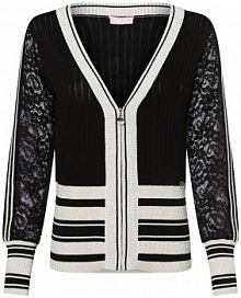 Kardigan  Kobiety czarny jednolity XS Liu Jo Collection