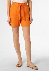 Spodenki lniane Kobiety len pomarańczowe jednolity 40 IPURI damskie