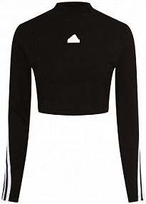 Koszulka z długim rękawem czarny adidas Sportswear damski