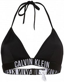 Góra od bikini Kobiety czarny jednolity XS Calvin Klein