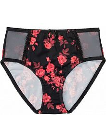 Figi maxi z poliamidu z recyklingu  Bonprix