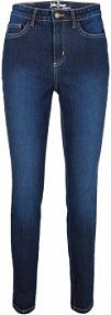 Dżinsy o kroju skinny, mid waist, ze stretchem  damskie Bonprix