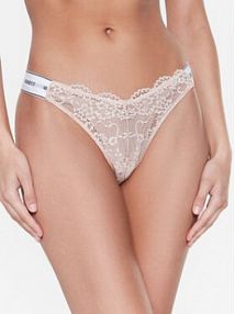 Stringi Guess beżowe 