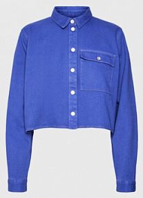 Koszula Noisy May niebieska damska Jeansowa