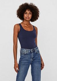 Top Vero Moda granatowy damski 