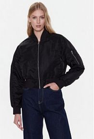 Bomberka Calvin Klein Jeans czarna Kurtka bomber