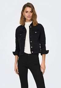 Kurtka przejściowa JDY czarna damska 