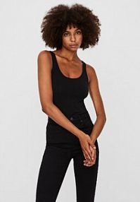 Top Vero Moda czarny damski 