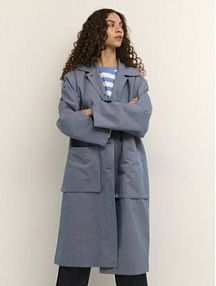 Trencz Karen by Simonsen niebieski 