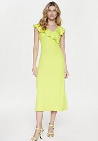 Sukienka codzienna Silvian Heach żółta 