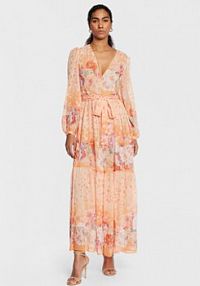 Sukienka letnia TWINSET pomarańczowa 