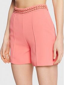 Szorty Marciano Guess różowe damskie Materiałowe