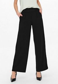 Spodnie eleganckie JDY czarne damskie Materiałowe