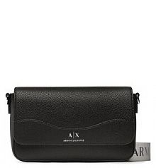 Torebka listonoszka Armani Exchange czarna