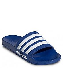 Klapki basenowe adidas niebieskie damskie