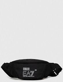 Saszetka nerka EA7 Emporio Armani  czarna damska 245079.CC940