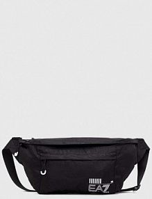 Saszetka nerka EA7 Emporio Armani  czarna damska 245084.CC940