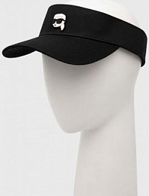 Daszek Karl Lagerfeld  czarny 231W3402